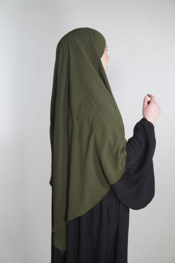 Khimar Einlagig armeegrün - Byaygul