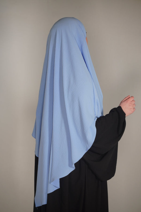 Khimar Einlagig babyblau - Byaygul