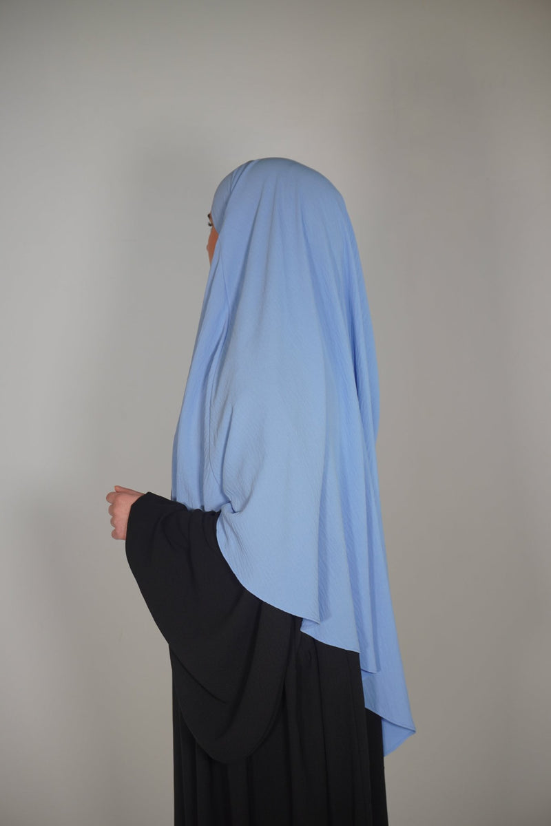 Khimar Einlagig babyblau - Byaygul