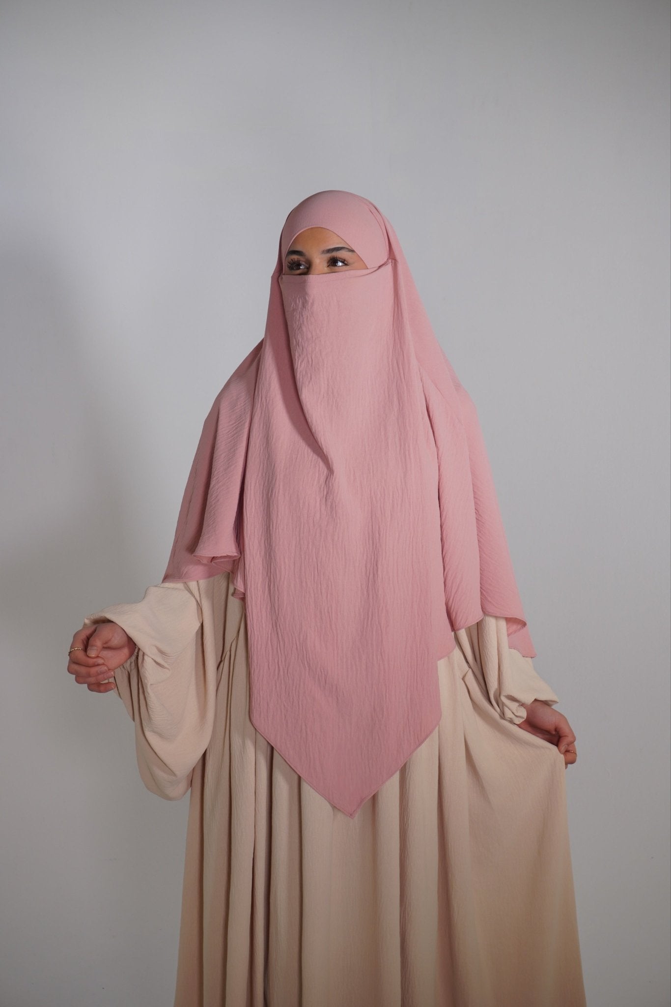 Khimar Einlagig blush - Byaygul