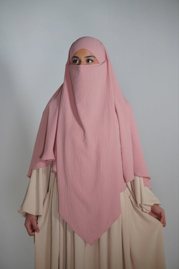 Khimar Einlagig blush - Byaygul