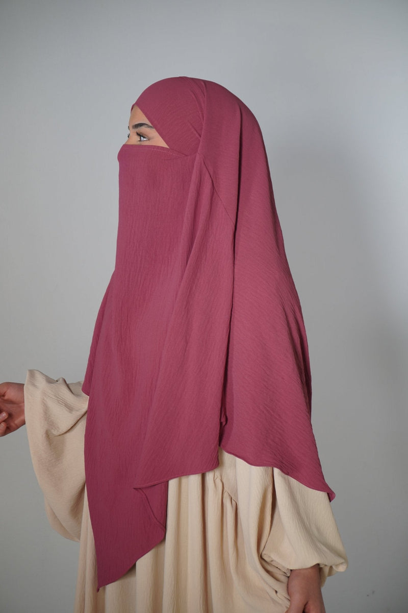 Khimar Einlagig Kirsche - Byaygul