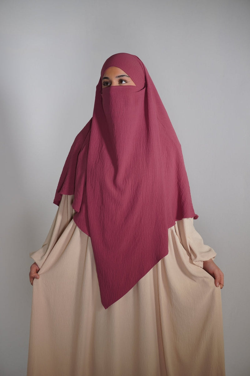 Khimar Einlagig Kirsche - Byaygul