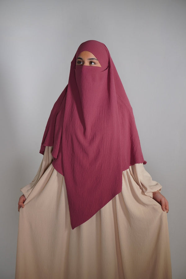 Khimar Einlagig Kirsche - Byaygul