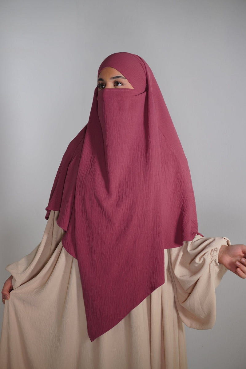 Khimar Einlagig Kirsche - Byaygul