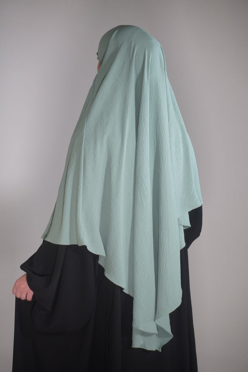Khimar Einlagig mintgrün - Byaygul