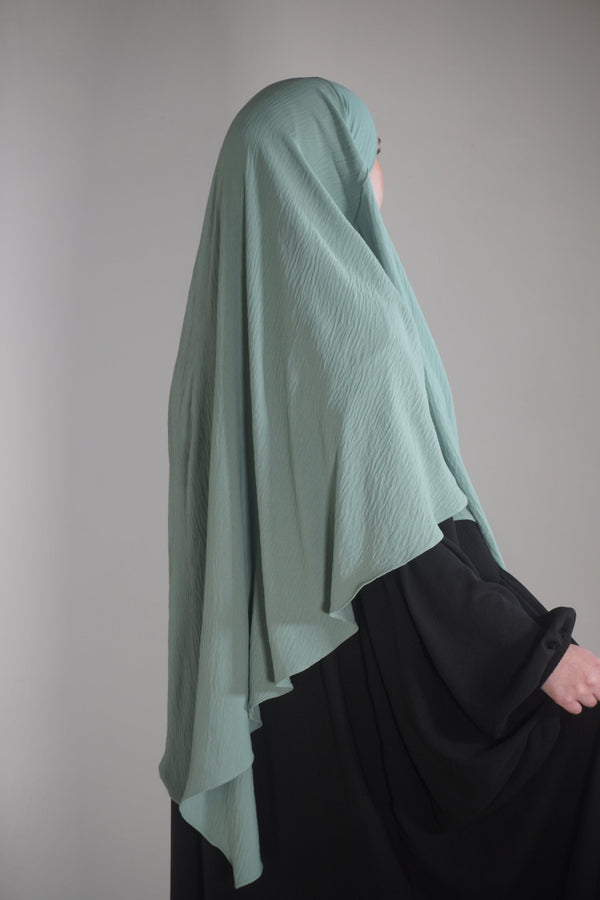 Khimar Einlagig mintgrün - Byaygul