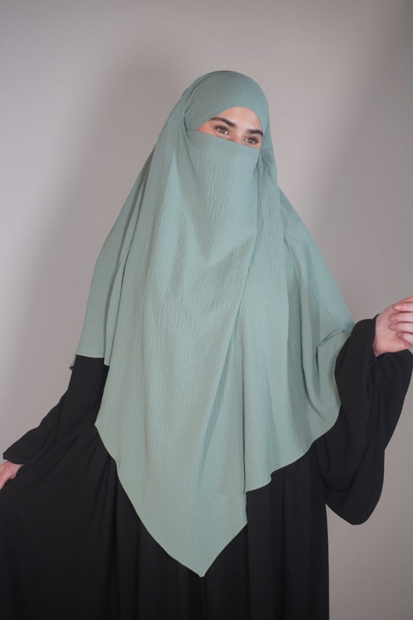Khimar Einlagig mintgrün - Byaygul