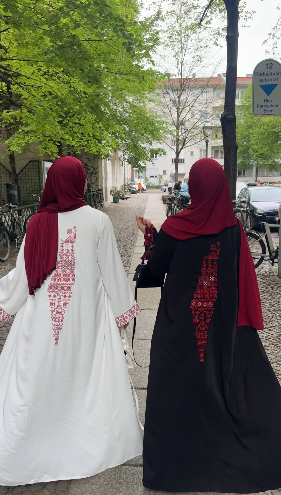 Kimono Kufiye weiß - Byaygul