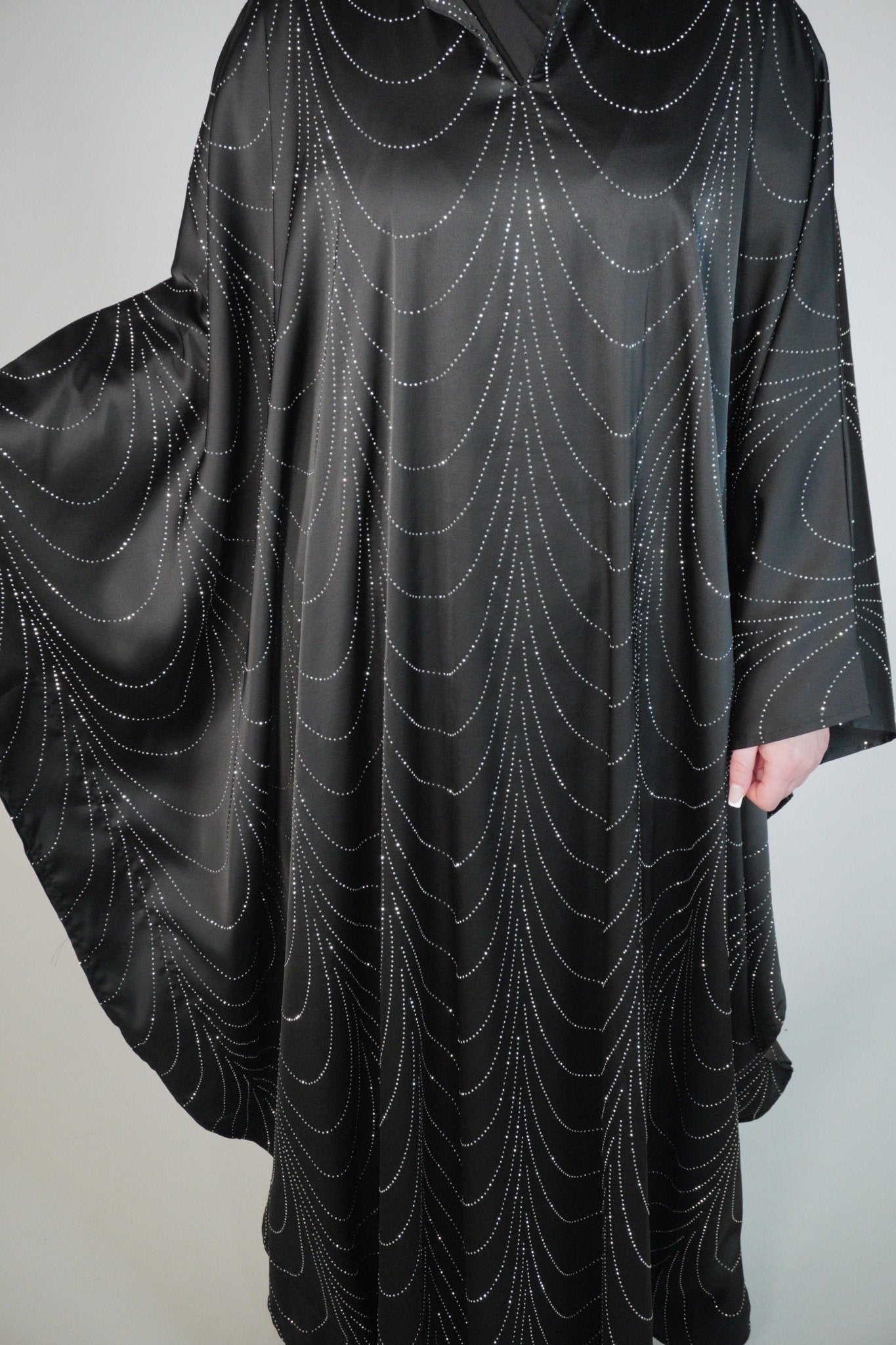 Yasmin Glitzer Abaya black - Byaygul